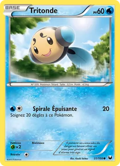 Carte Pokémon Tritonde 31
