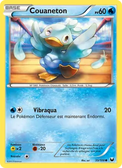 Carte Pokémon Couaneton 35