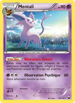 Carte Pokémon Mentali 48
