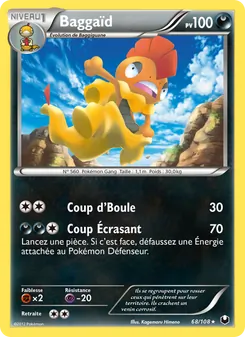 Carte Pokémon Baggaïd 68