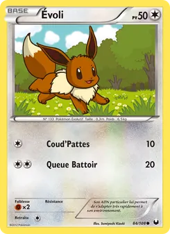 Carte Pokémon Évoli 84
