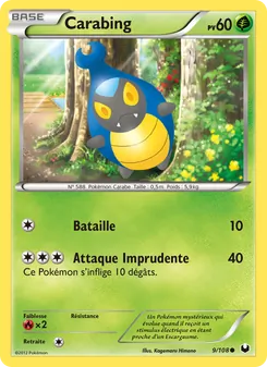 Carte Pokémon Carabing 9