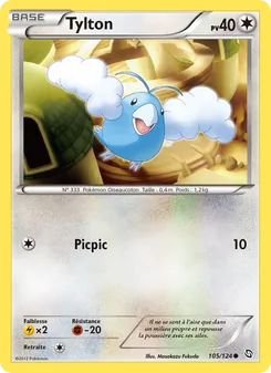 Carte Pokémon Tylton 105