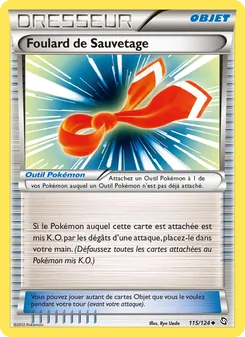 Carte Pokémon Foulard de Sauvetage 115