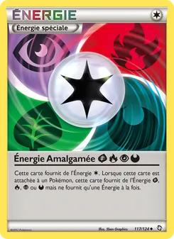 Carte Pokémon Énergie Amalgamée GrassFirePsychicDarkness 117