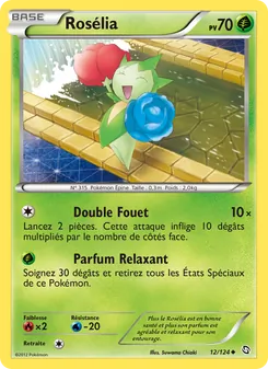 Carte Pokémon Rosélia 12