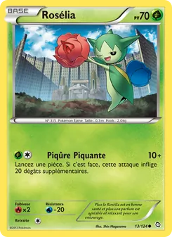 Carte Pokémon Rosélia 13
