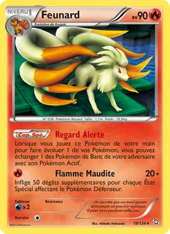 Carte Pokémon Feunard 19