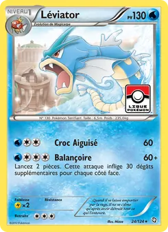 Carte Pokémon Léviator 24