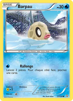 Carte Pokémon Barpau 27