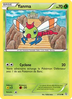 Carte Pokémon Yanma 4