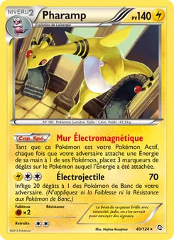 Carte Pokémon Pharamp 40