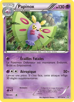 Carte Pokémon Papinox 47
