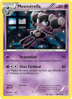 Carte Pokémon Mesmérella 56