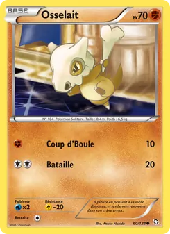 Carte Pokémon Osselait 60
