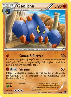 Carte Pokémon Géolithe 66