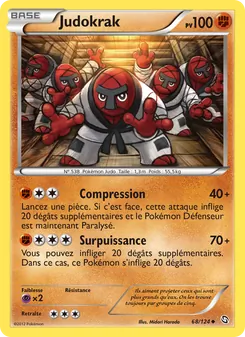 Carte Pokémon Judokrak 68