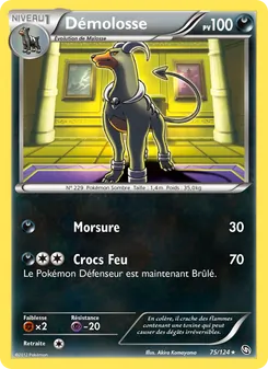 Carte Pokémon Démolosse 75
