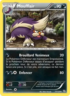 Carte Pokémon Moufflair 77