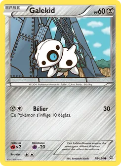 Carte Pokémon Galekid 78