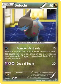 Carte Pokémon Solochi 94