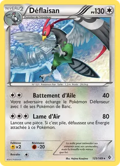 Carte Pokémon Déflaisan 125 — Frontières Franchies