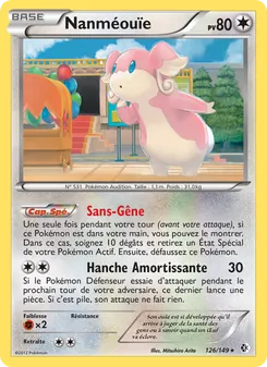 Carte Pokémon Nanméouïe 126 — Frontières Franchies