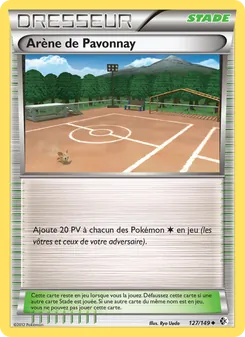 Carte Pokémon Arène de Pavonnay 127 — Frontières Franchies