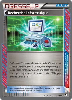 Carte Pokémon Recherche Informatique 137 — Frontières Franchies