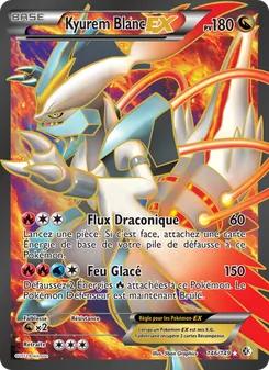 Carte Pokémon Kyurem Blanc EX 146 — Frontières Franchies