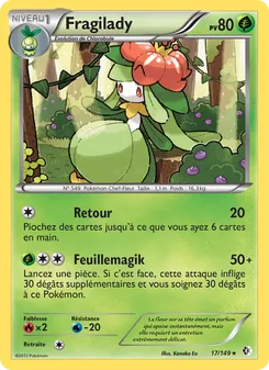Carte Pokémon Fragilady 17 — Frontières Franchies