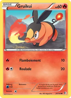 Carte Pokémon Gruikui 24 — Frontières Franchies