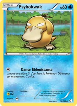Carte Pokémon Psykokwak 32