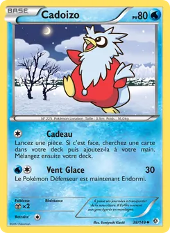 Carte Pokémon Cadoizo 38 — Frontières Franchies