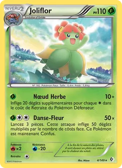 Carte Pokémon Joliflor 4 — Frontières Franchies