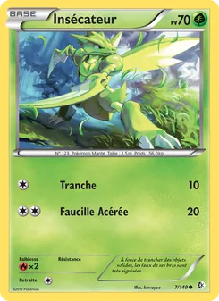Carte Pokémon Insécateur 7 — Frontières Franchies