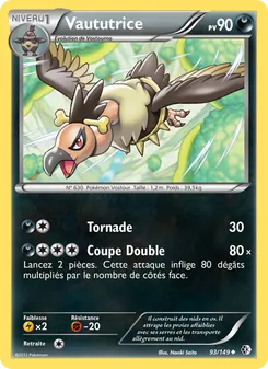 Carte Pokémon Vaututrice 93 — Frontières Franchies