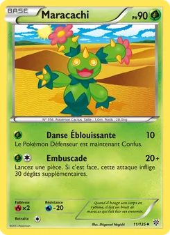 Carte Pokémon Maracachi 11 — Tempète Plasma
