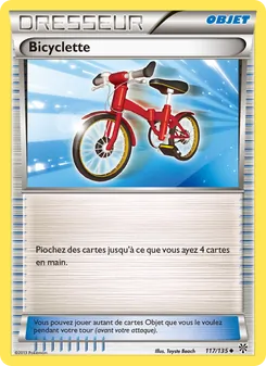Carte Pokémon Bicyclette 117 — Tempète Plasma