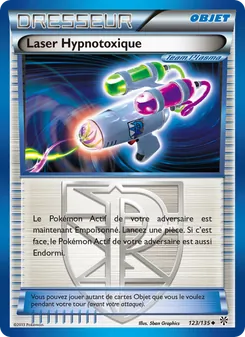 Carte Pokémon Laser Hypnotoxique 123 — Tempète Plasma