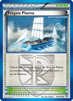 Carte Pokémon Frégate Plasma 124 — Tempète Plasma