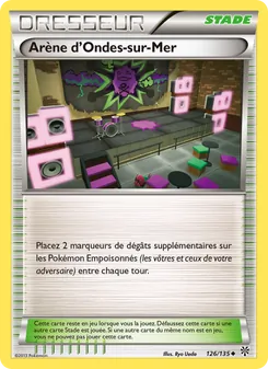 Carte Pokémon Arène d’Ondes-sur-Mer 126 — Tempète Plasma