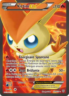 Carte Pokémon Victini-EX 131 — Tempète Plasma