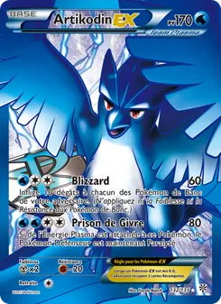 Carte Pokémon Artikodin-EX 132 — Tempète Plasma