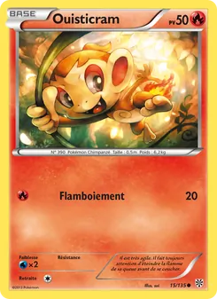 Carte Pokémon Ouisticram 15 — Tempète Plasma
