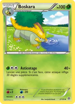 Carte Pokémon Boskara 2 — Tempète Plasma