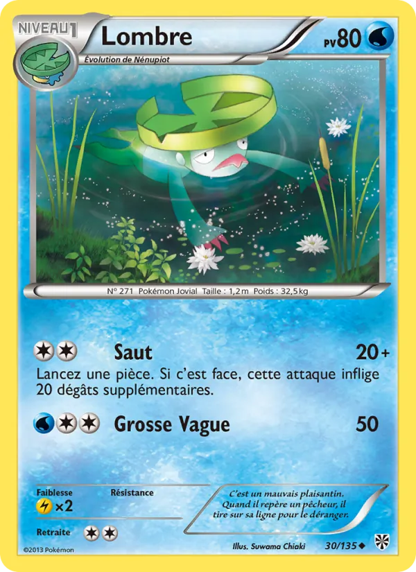 Carte Pokémon Lombre 30/135 de l'extension Tempète Plasma