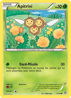 Carte Pokémon Apitrini 4 — Tempète Plasma