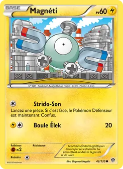 Carte Pokémon Magnéti 42 — Tempète Plasma