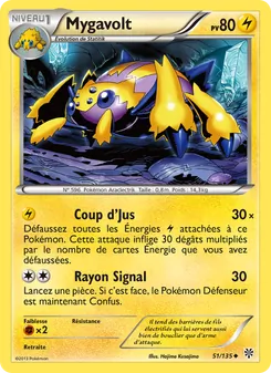 Carte Pokémon Mygavolt 51 — Tempète Plasma